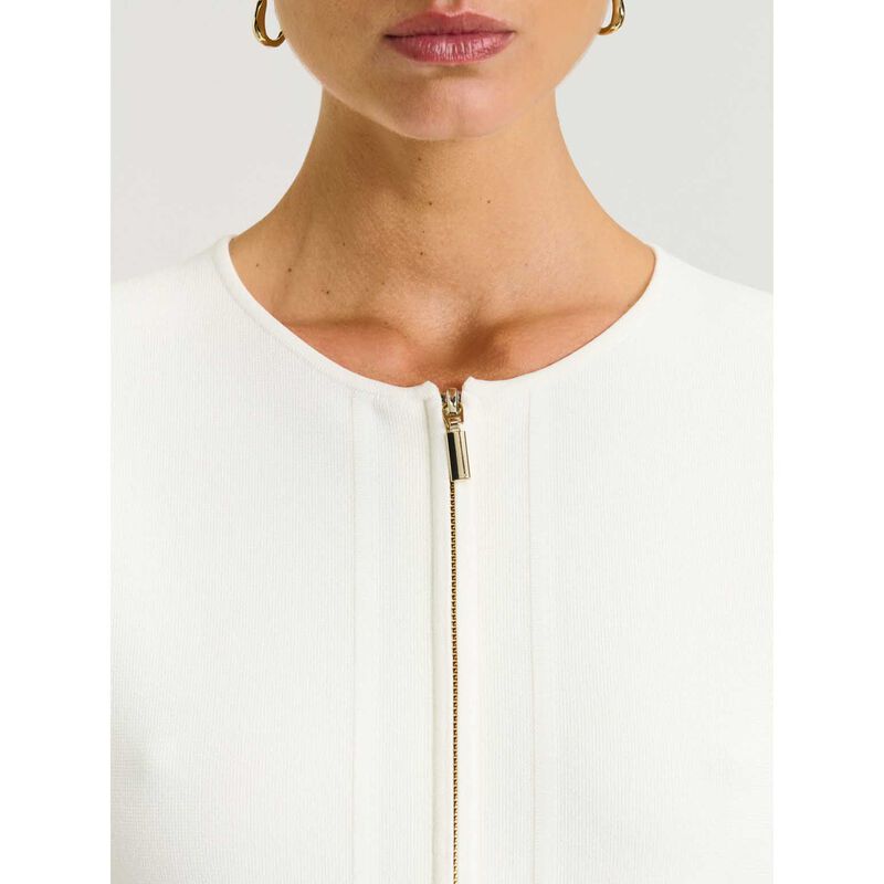 Veronika Maine Zip Front Milano Jacket image number 2